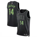 Brandon Ingram New Orleans Pelicans Jordan Brand Swingman Player Jersey - Statement Edition - Red