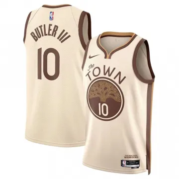 Jimmy Butler III Golden State Warriors Nike 2025/26 Tan Swingman Jersey - City Edition