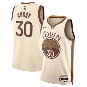 Stephen Curry Golden State Warriors Nike 2025/26 Tan Swingman Jersey - City Edition