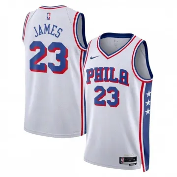 LeBron James Philadelphia 76ers Nike Unisex Swingman Jersey - Association Edition - White