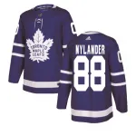 Hommes Toronto Maple Leafs William Nylander #88 adidas Bleu Authentic Player Jersey