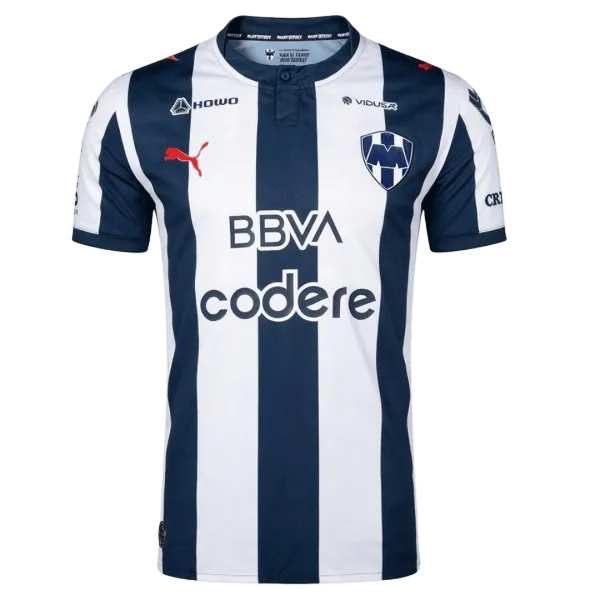 26/27 Monterrey Home Jersey - A-Grade Quality Detail View