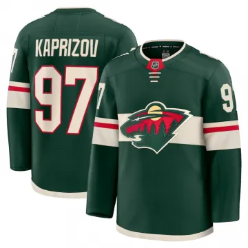 Kirill Kaprizov Men's Minnesota Wild Green Home Premium Jersey