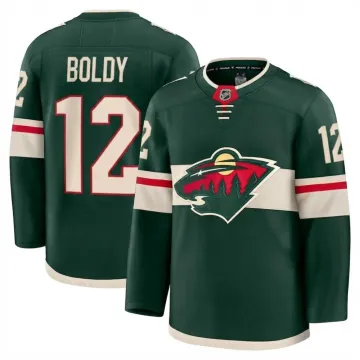 Matt Boldy Men's Minnesota Wild Green Home Premium Jersey