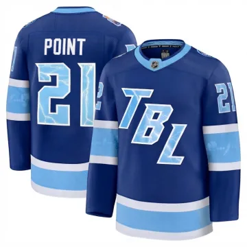 Brayden Point Men's Tampa Bay Lightning Blue 2026 NHL Stadium Series Premium Jersey