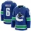 Brock Boeser Men's Vancouver Canucks Blue Home Premium Jersey