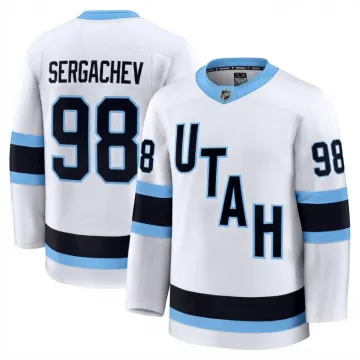 Mikhail Sergachev Men's Utah Mammoth White Away Premium Player Jersey