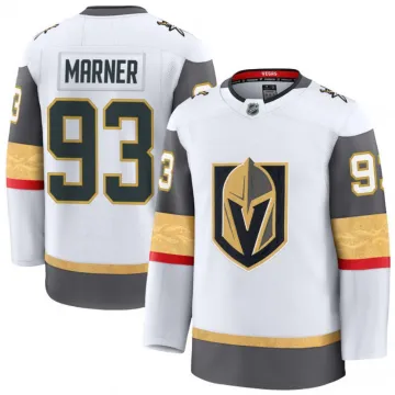 Mitch Marner Men's Vegas Golden Knights White Away Premium Jersey