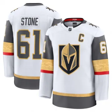 Mark Stone Men's Vegas Golden Knights White Away Premium Jersey