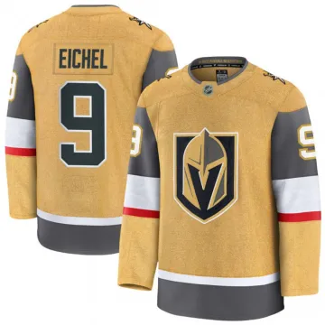 Jack Eichel Men's Vegas Golden Knights Gold Home Premium Jersey