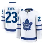 Matthew Knies Men's Toronto Maple Leafs White Away Premium Jersey