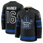 Mitch Marner Toronto Maple Leafs zwart alternatief premium shirt voor heren