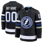 Tampa Bay Lightning – Schwarzes Premium-Trikot in Sonderausführung