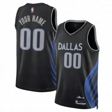 Dallas Mavericks Nike Unisex 2025/26 Black Swingman Custom Jersey - City Edition