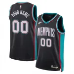 Memphis Grizzlies Nike Black Classic Edition Swingman Custom Jersey