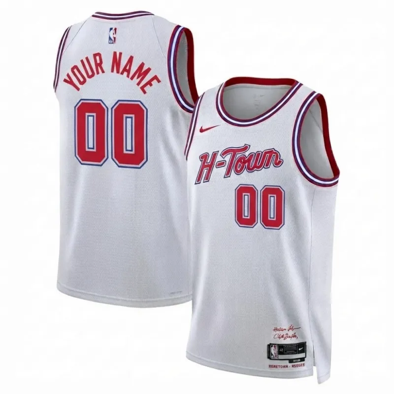 Houston Rockets Nike 2025/26 City Edition Swingman Custom Jersey
