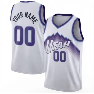 Utah Jazz Nike Unisex White Swingman Custom Jersey - Association Edition