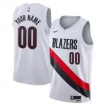 Portland Trail Blazers Nike Unisex White Swingman Custom Jersey - Association Edition