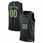 Camisa personalizada Nike unissexo dos New Orleans Pelicans 2025/26, modelo Swingman, na cor preta – Edição City