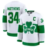 Auston Matthews Toronto Maple Leafs St. Patricks Alternate Premium Jersey