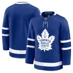 Men's Toronto Maple Leafs Blue Home Premium Blank Jersey