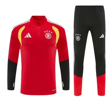 2026 Germany Half-zip Tracksuit Red