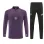 2025 Manchester United Player Version Half-zip Tracksuit Purple