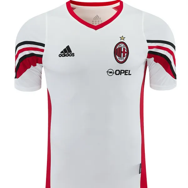 2003/04 AC Milan Retro Training Jersey White - A-Grade Quality Detail View