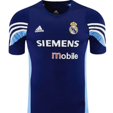 2003/04 Real Madrid Retro Training Jersey Royal Blue