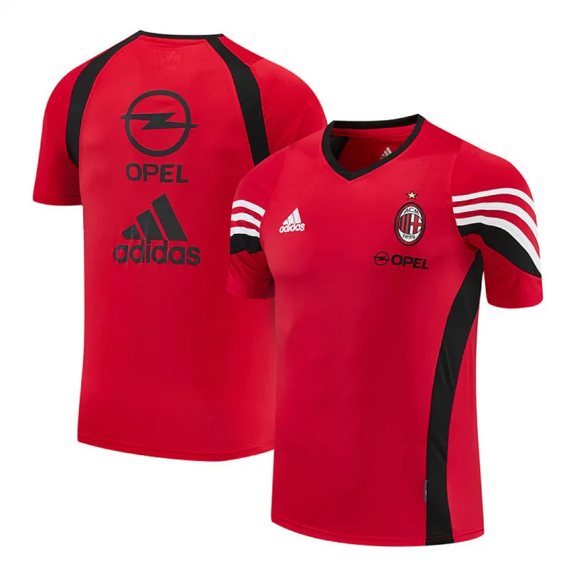 2003/04 AC Milan Retro Training Jersey Red