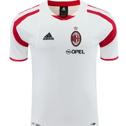 2004/05 AC Milan Retro Training Jersey White - product photo US21.89 - 2004/05 AC Milan Retro Training Jersey White
