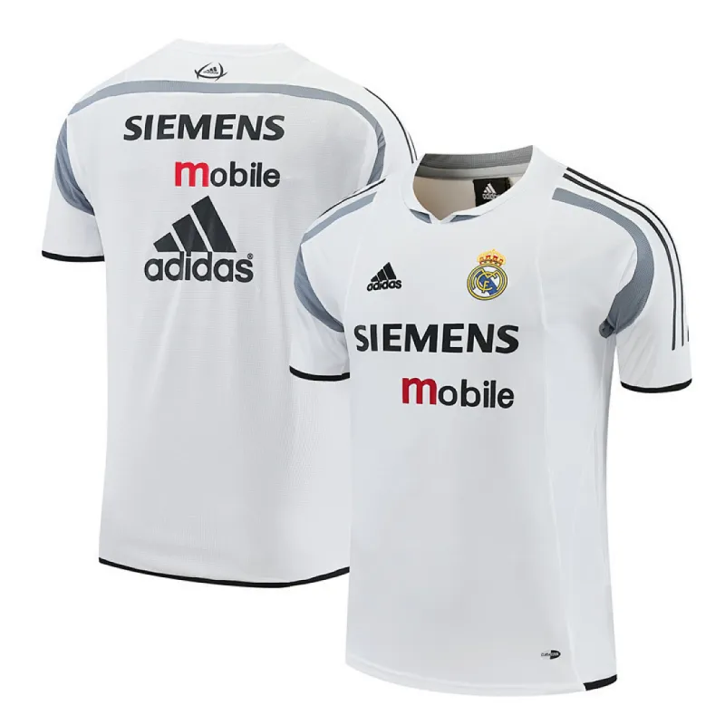 2004/05 Real Madrid Retro Training Jersey White