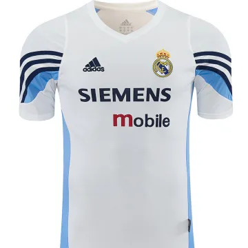 2003/04 Real Madrid Retro Training Jersey White