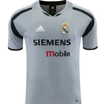 2004/05 Real Madrid Retro Training Jersey Gray
