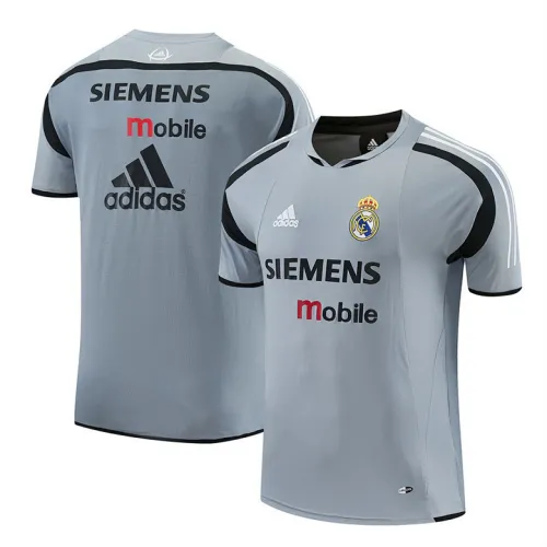 2004/05 Real Madrid Retro Training Jersey Gray