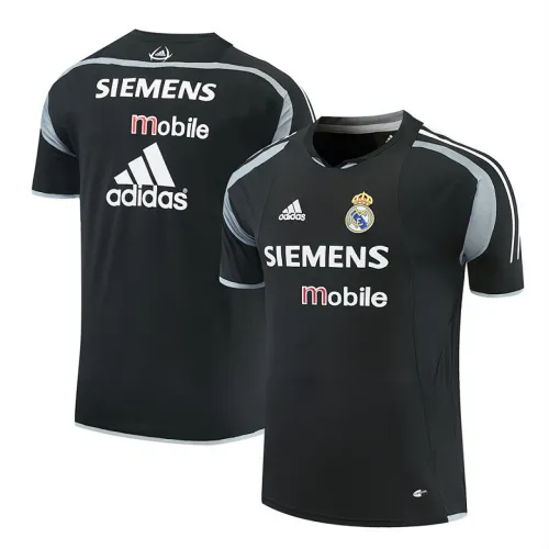 2004/05 Real Madrid Retro Training Jersey Black