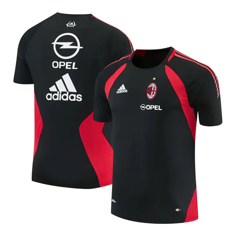 2005/06 AC Milan Retro Training Jersey Black