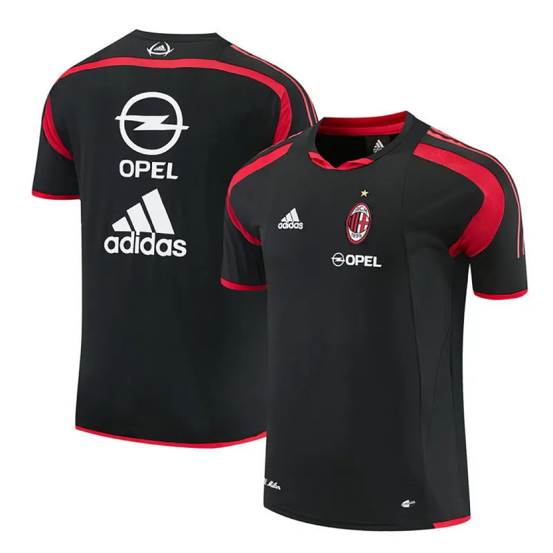 2004/05 AC Milan Retro Training Jersey Black