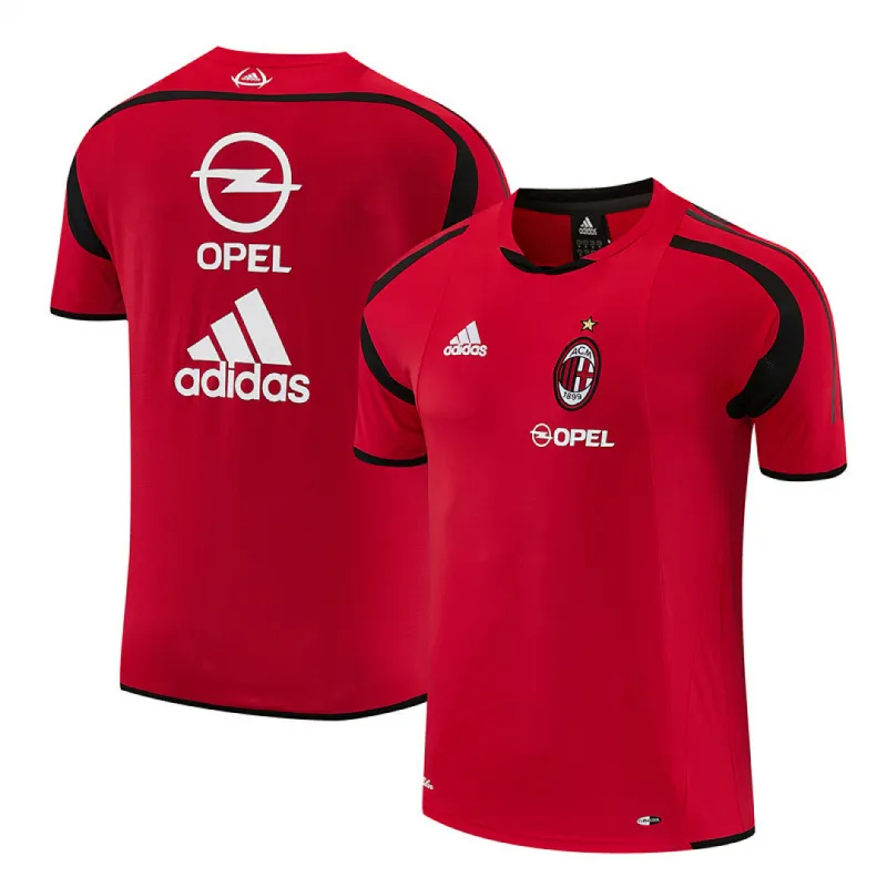 2004/05 AC Milan Retro Training Jersey Red
