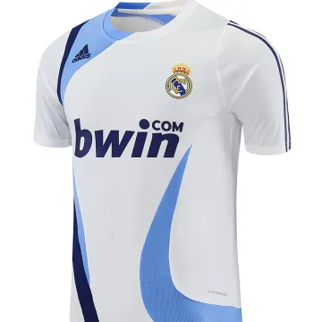 2007/08 Real Madrid Retro Training Jersey White