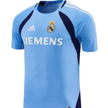 2005/06 Real Madrid Retro Training Jersey Light Blue