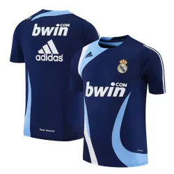 2007/08 Real Madrid Retro Training Jersey Royal Blue