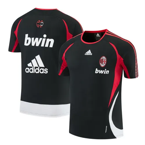 2006/07 AC Milan Retro Training Jersey Black