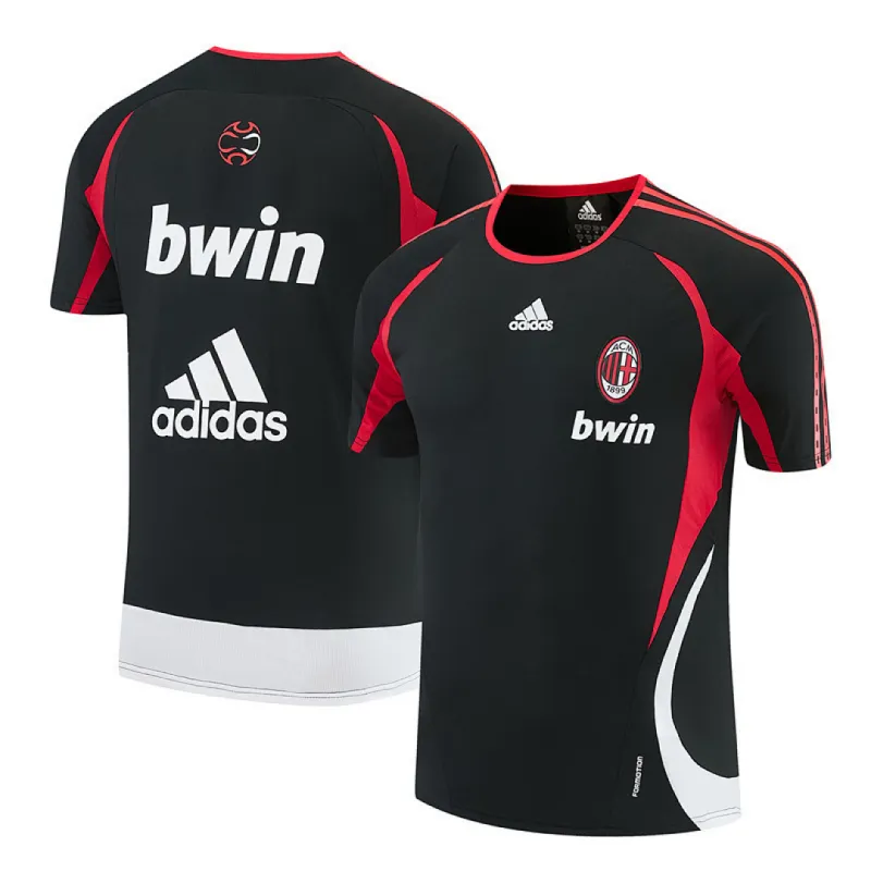 2006/07 AC Milan Retro Training Jersey Black