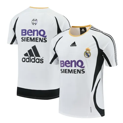2006/07 Real Madrid Retro Training Jersey White
