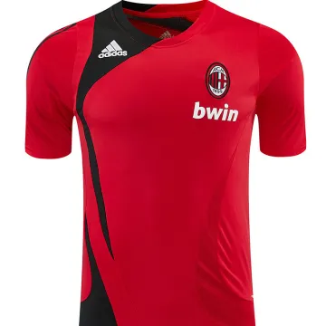 2007/08 AC Milan Retro Training Jersey Red