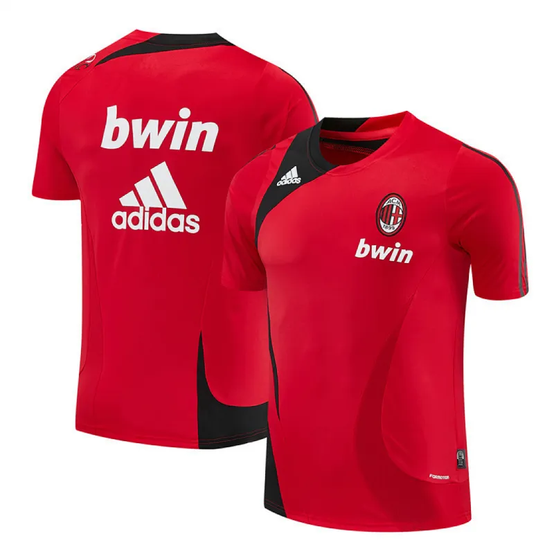 2007/08 AC Milan Retro Training Jersey Red