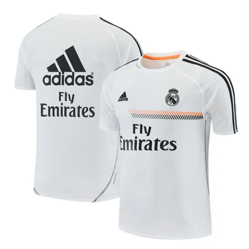 2013/14 Real Madrid Retro Training Jersey White