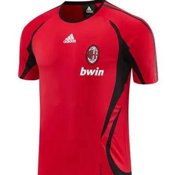 2006/07 AC Milan Retro Training Jersey Red