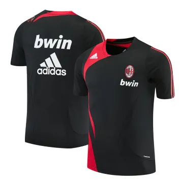 2007/08 AC Milan Retro Training Jersey Black